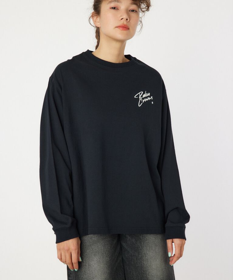 RODEO CROWNS「Cowboy バンダナ ロングスリーブTシャツ」|Tシャツ・カットソー|