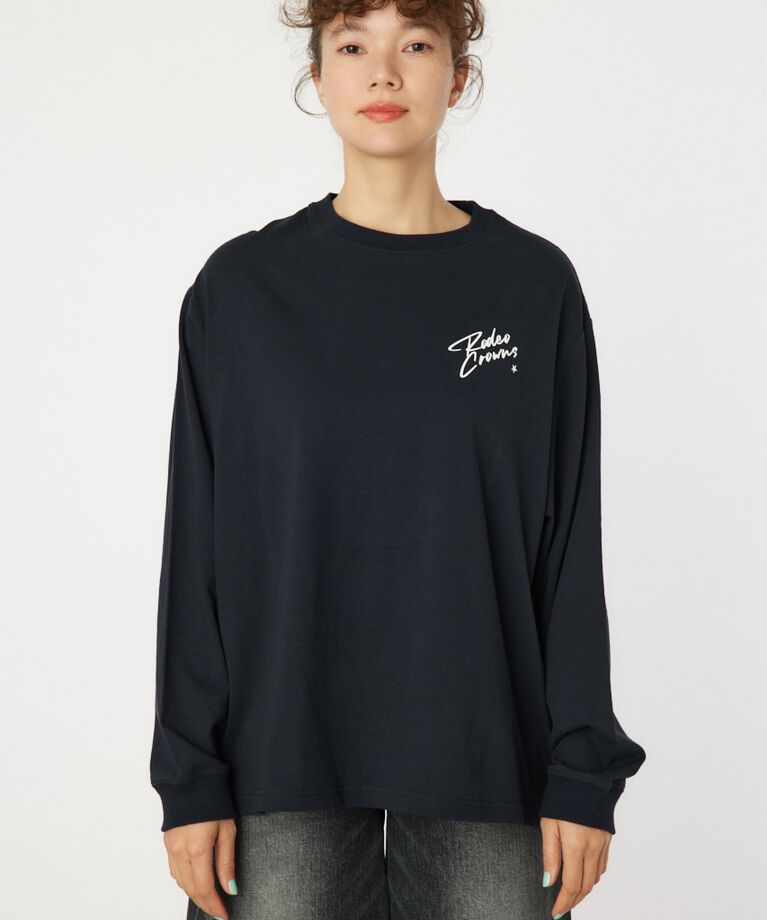 RODEO CROWNS「Cowboy バンダナ ロングスリーブTシャツ」|Tシャツ・カットソー|