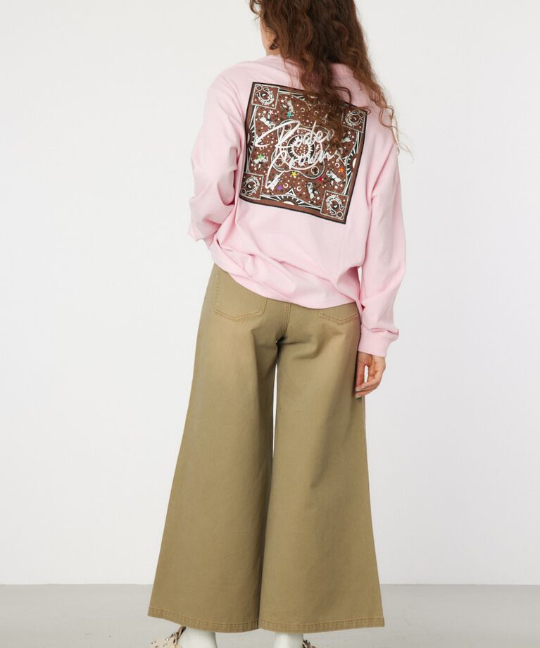 RODEO CROWNS「Cowboy バンダナ ロングスリーブTシャツ」|Tシャツ・カットソー|