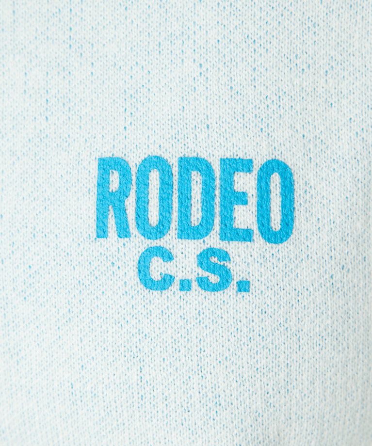 RODEO CROWNS「スウェットライクバックロゴニットフーディー」|ニット・セーター|
