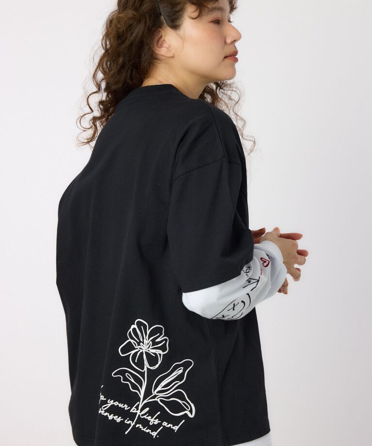 RODEO CROWNS「フェイクレイヤードロングスリーブTシャツ」|Tシャツ・カットソー|