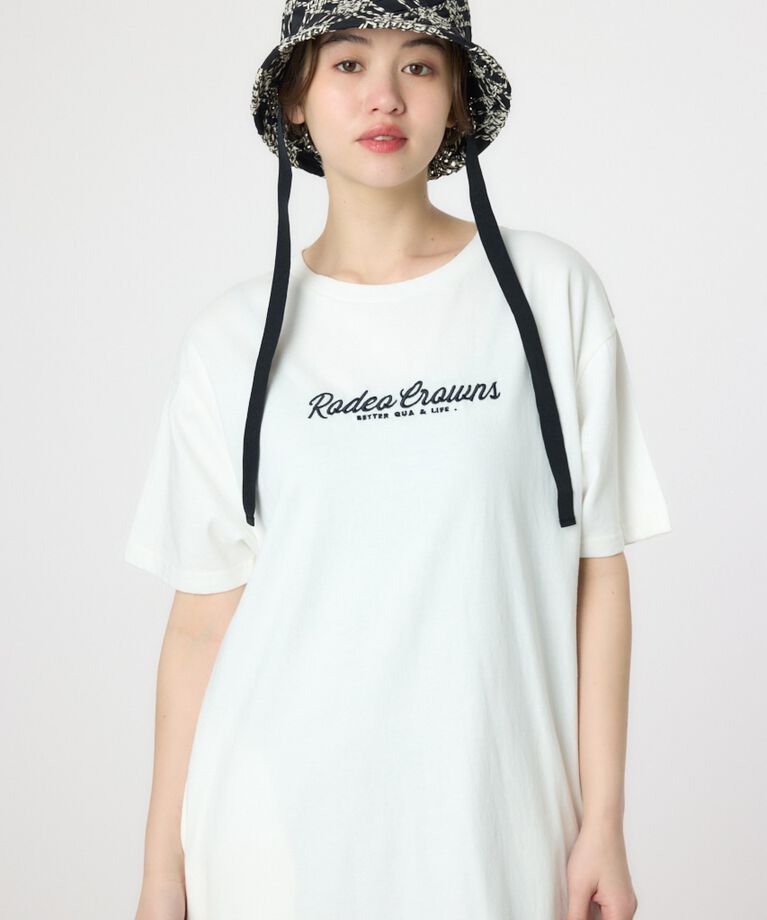 RODEO CROWNS「加工EBL LOGOワンピース」|ワンピース|