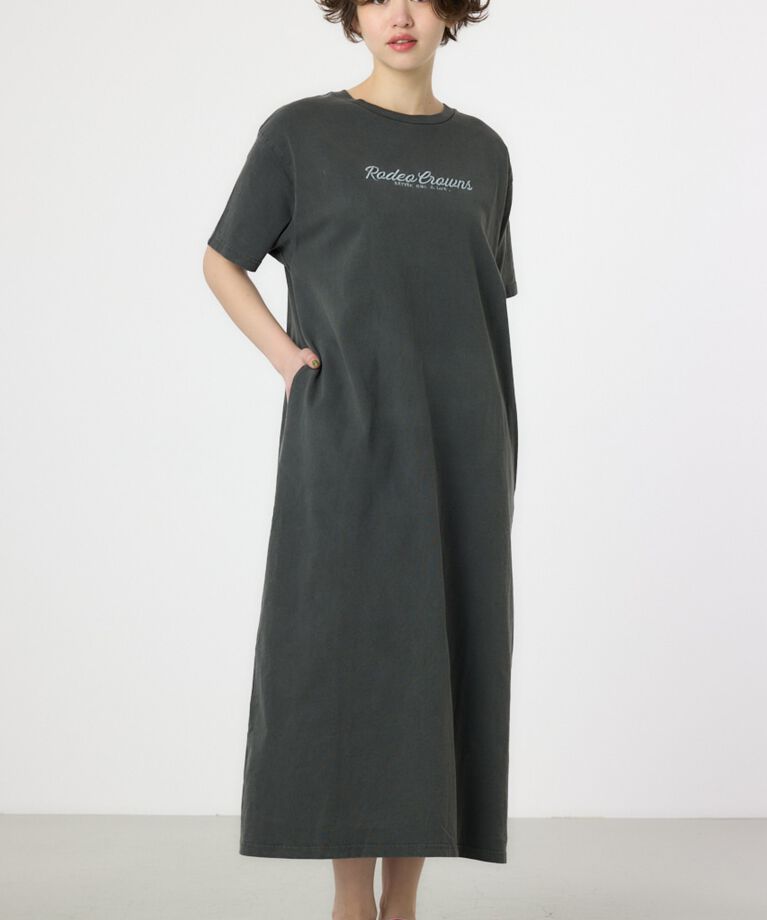 RODEO CROWNS「加工EBL LOGOワンピース」|ワンピース|C.GRY
