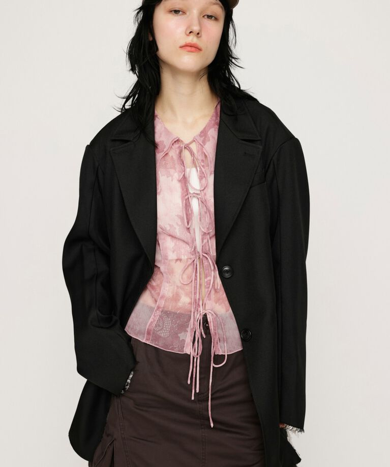 SLY「CUT OUT OVER ジャケット」|その他|BLK