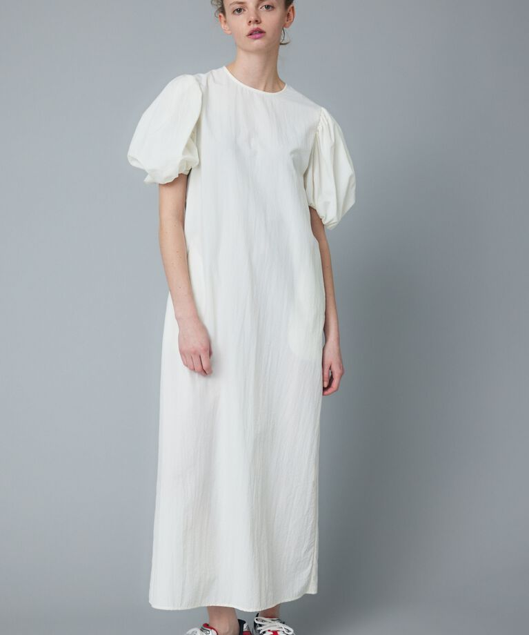 HeRIN.CYE「Balloon sleeve dress」|ワンピース|WHT