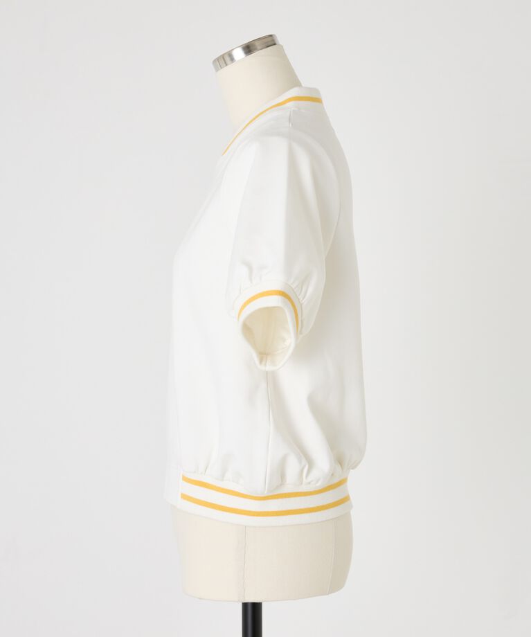 HeRIN.CYE「mio yanase / Ponte polo tops」|Tシャツ・カットソー|