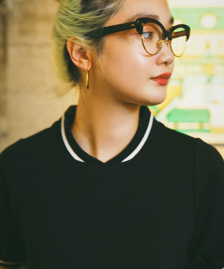 HeRIN.CYE「mio yanase / Ponte polo tops」|Tシャツ・カットソー|