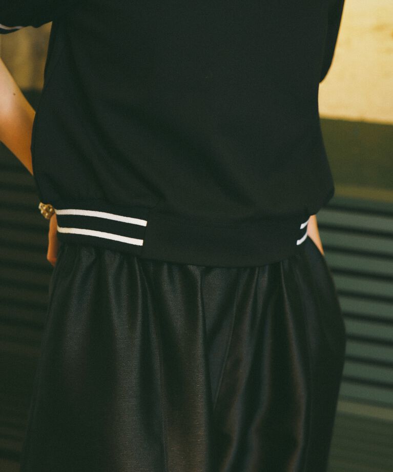 HeRIN.CYE「mio yanase / Ponte polo tops」|Tシャツ・カットソー|