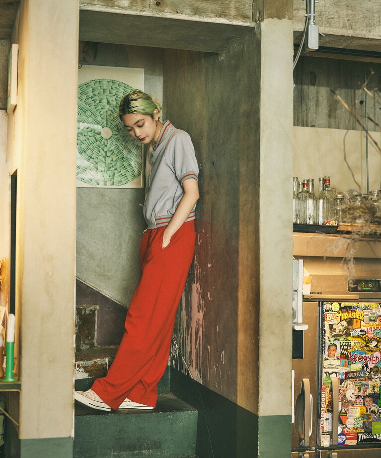 HeRIN.CYE「mio yanase / Ponte polo tops」|Tシャツ・カットソー|