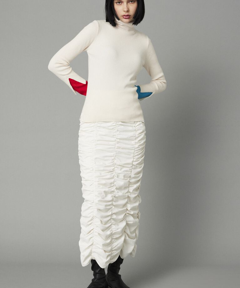 HeRIN.CYE「Many gather skirt」|スカート|WHT