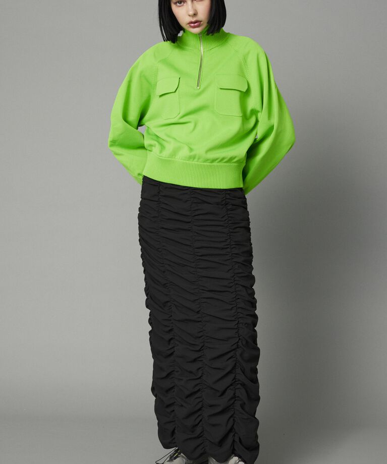 HeRIN.CYE「Many gather skirt」|スカート|BLK