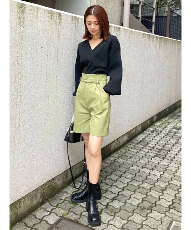 EMODA「トラペーズハイウエストパンツ」|その他|