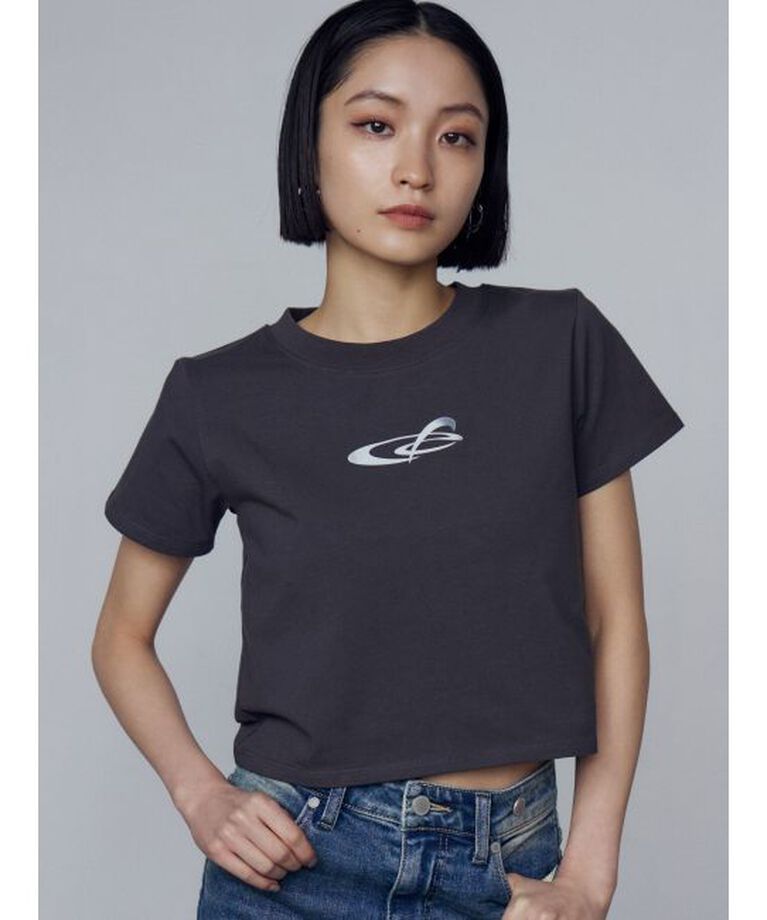EMODA「ロゴグラデーションミニマルTシャツ」|Tシャツ・カットソー|