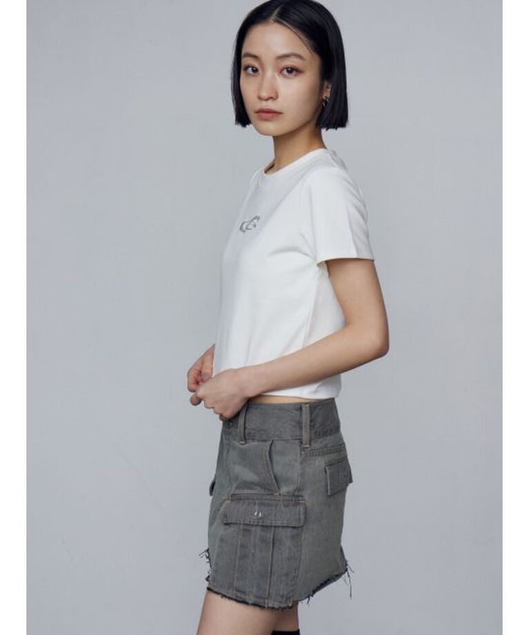 EMODA「ロゴグラデーションミニマルTシャツ」|Tシャツ・カットソー|