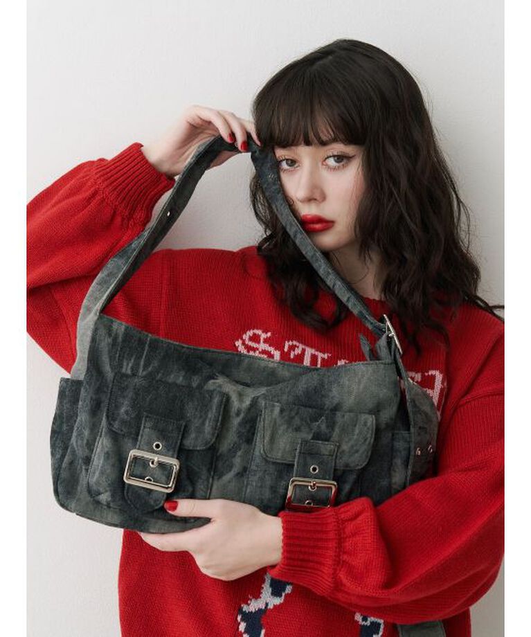 jouetie「デニムフラップメッセンジャーBAG」|その他|