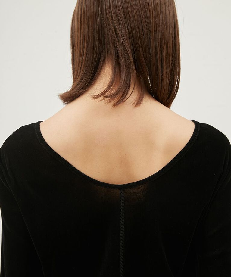 Mila Owen「フロッキーメッシュT」|Tシャツ・カットソー|