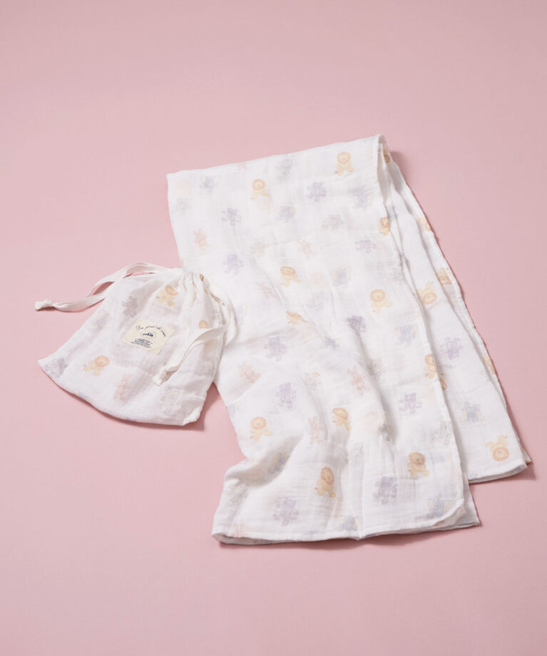 gelato pique kids&baby「【BABY】ぬいぐるみモチーフスワドル」|その他ベビー用品|OWHT