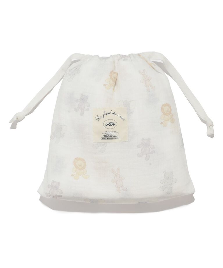 gelato pique kids&baby「【BABY】ぬいぐるみモチーフスワドル」|その他ベビー用品|