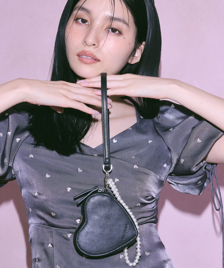 FRAY I.D「ハートエンブロイダリーワンピース」|ワンピース|