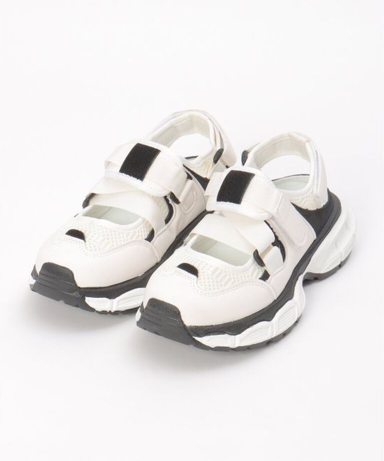 VENCE share style「メッシュテープサンダル」|その他|