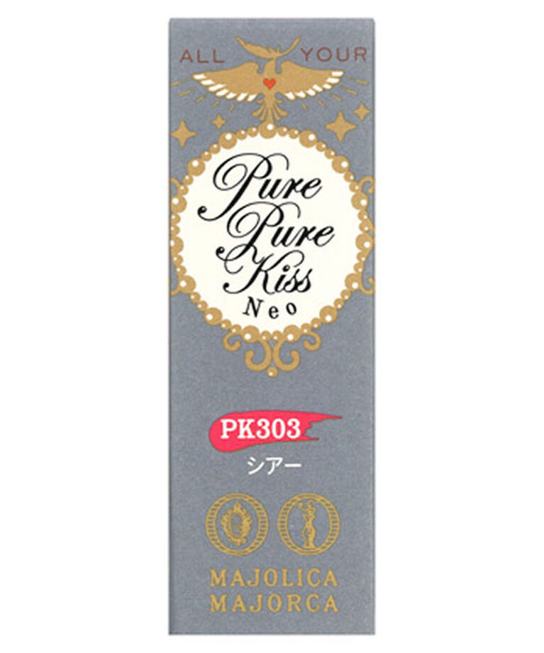 マジョリカ マジョルカ「マジョリカ マジョルカ ピュア・ピュア・キッス　ＮＥＯ PK303　シアー 本体 (2.3g)」|リップメイク|