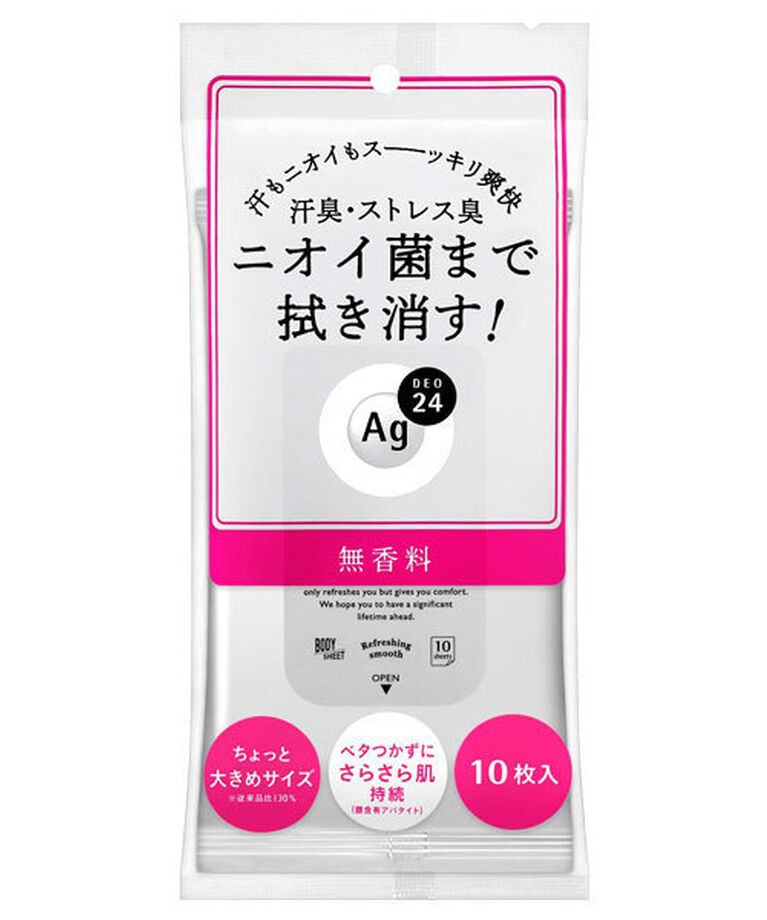  「エージーデオ24 クリアシャワーシート （無香料） (10枚)」|その他|