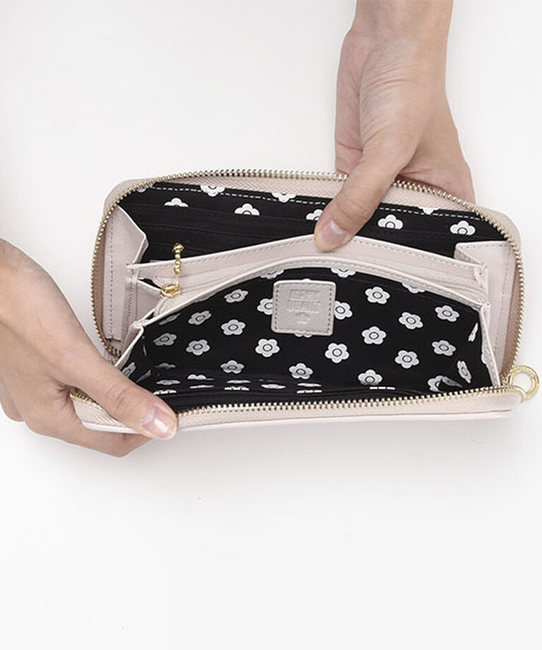MARY QUANT「キルトフォームデイジー パース」|財布|