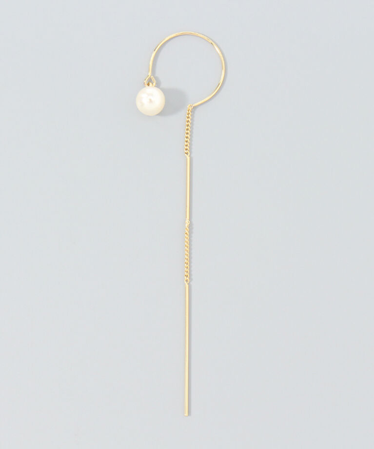 Phoebe「ノーブルパールフープアメリカンピアス」|ピアス|