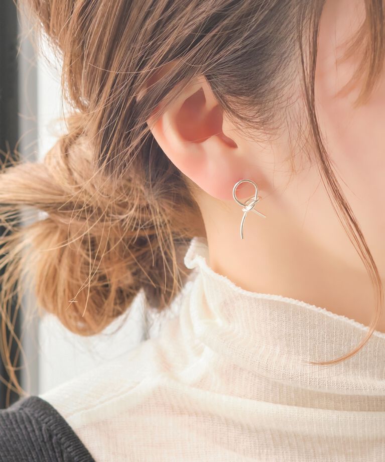 Phoebe「【SV925】フェミニンタイピアス」|ピアス|