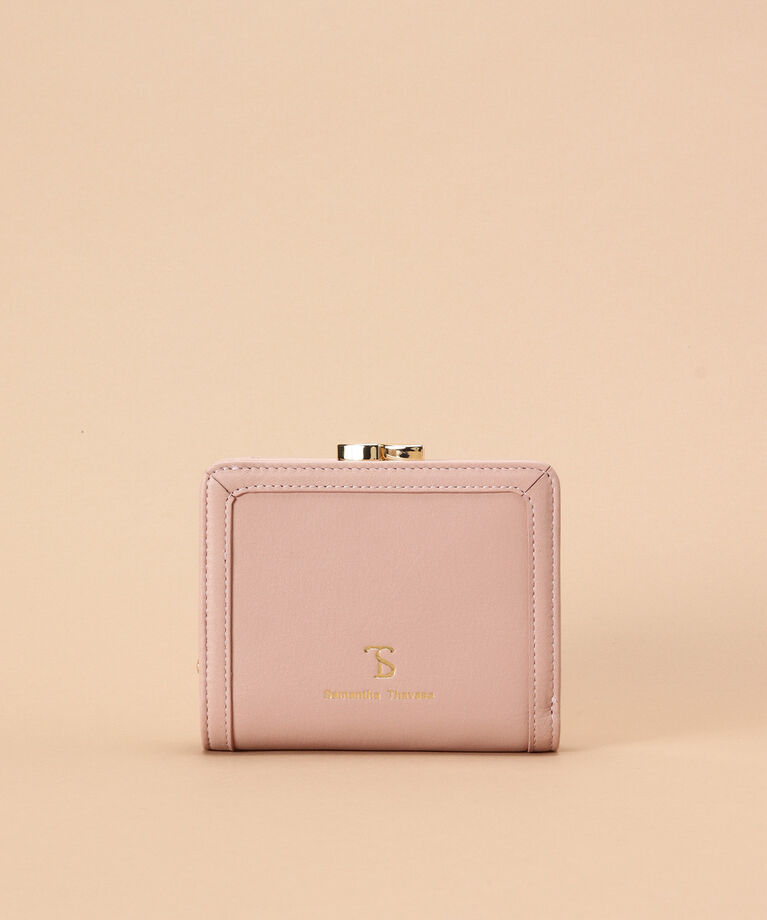 Samantha Thavasa「ソフトレザー 口金折財布」|財布|
