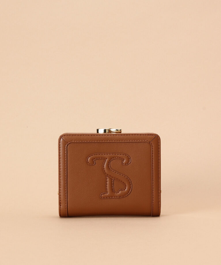 Samantha Thavasa「ソフトレザー 口金折財布」|財布|ブラウン
