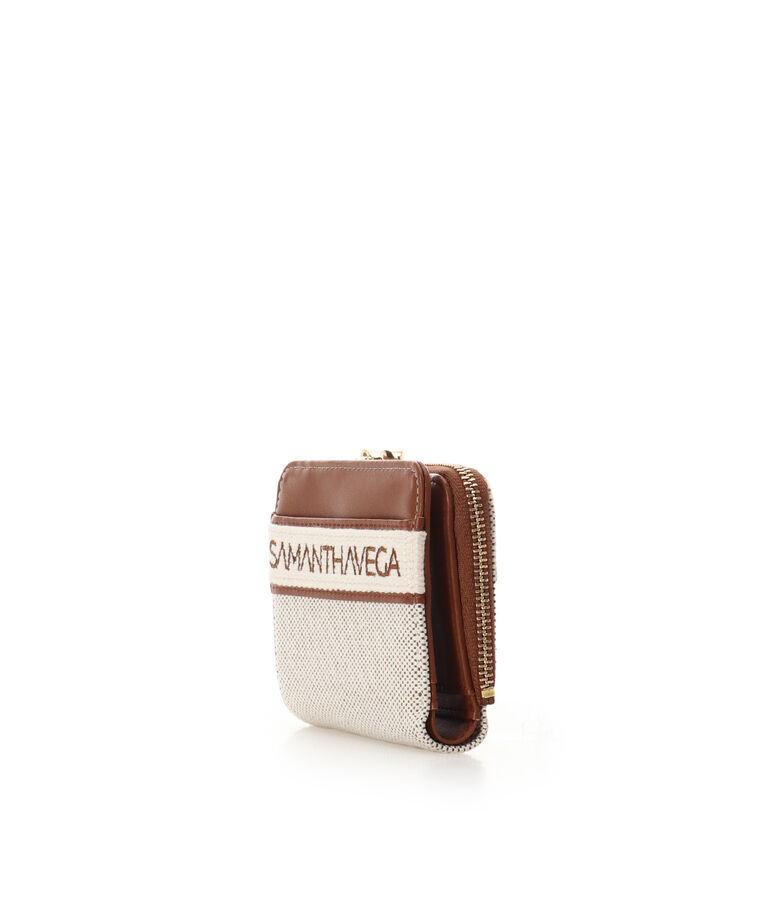 Samantha Vega「ロゴテープ折財布」|財布|