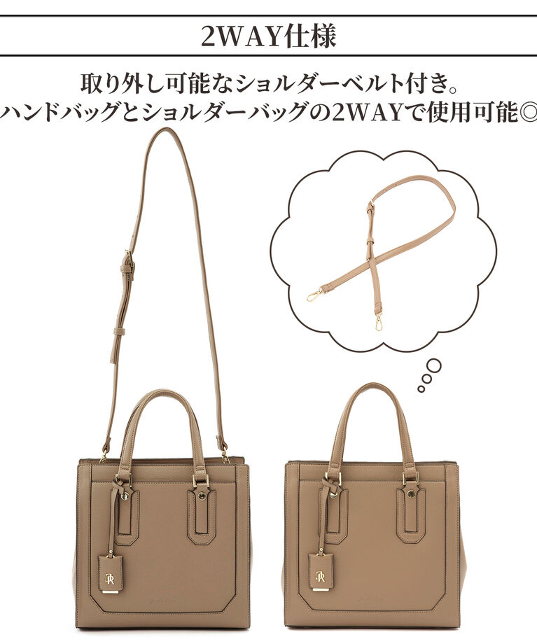  「Jewelna Rose アリゼ トートバッグ ミドルサイズ 11928」|ショルダー・メッセンジャー|