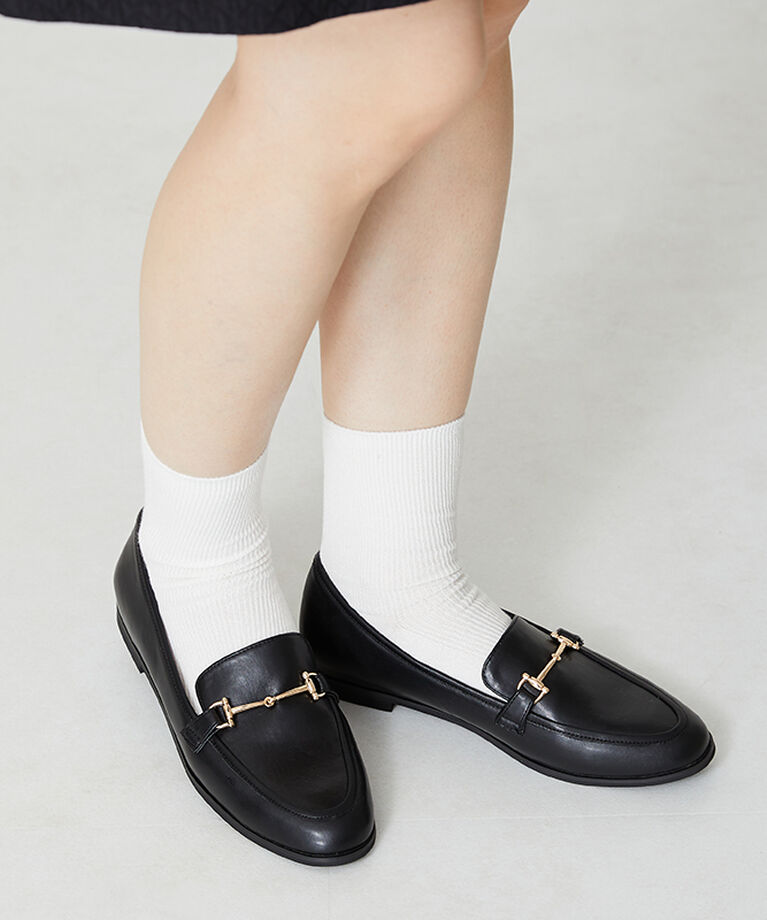 ORiental TRaffic「切替ビットモチーフローファー/31301」|パンプス|BLACK