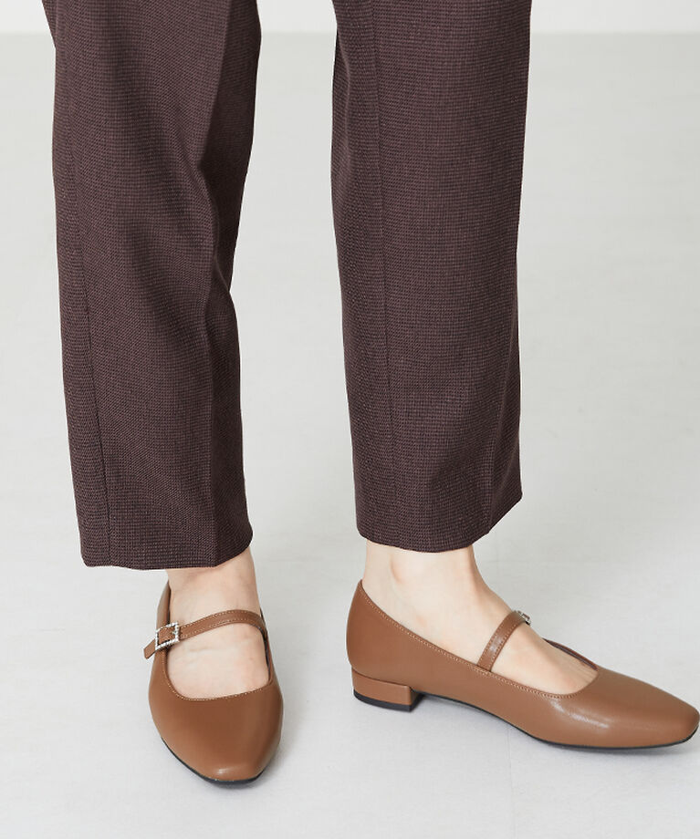 WA Oriental TRaffic「ビジューバックルストラップパンプス/32302」|パンプス|BROWN