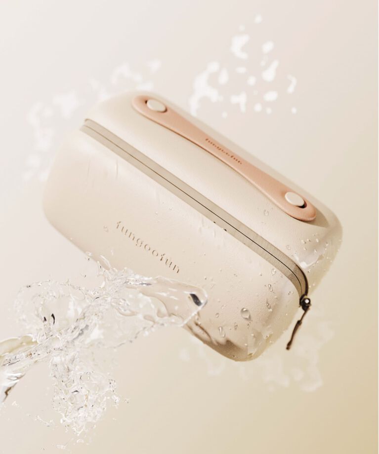 fungoofun「【WEB限定】EVAボックス型マルチポーチ/G-0015」|ハンドバッグ|BEIGE