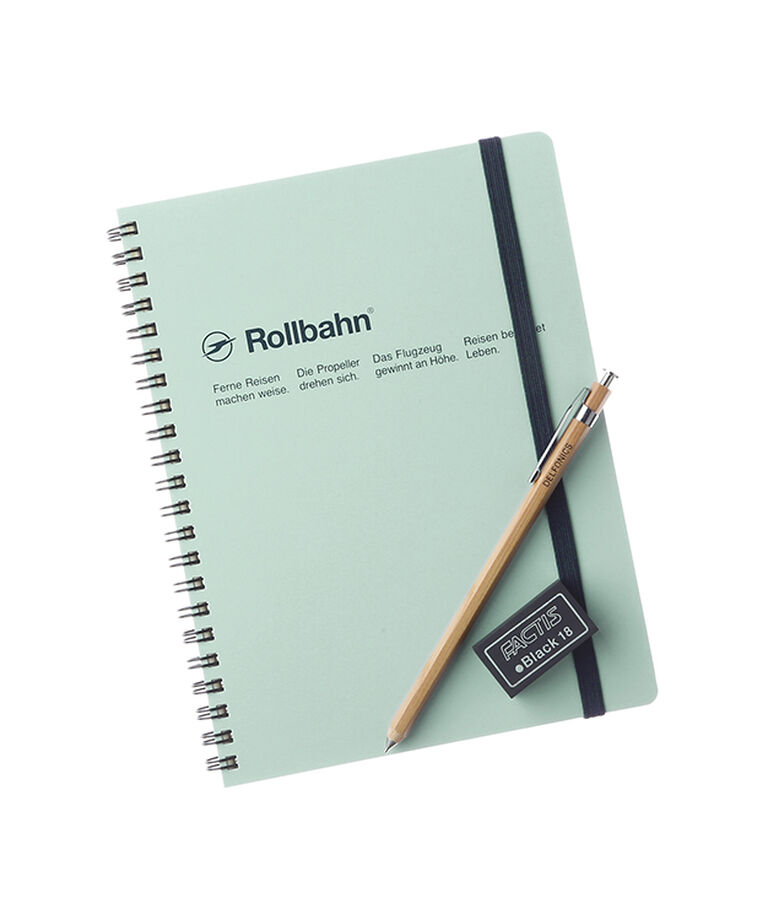 Rollbahn「ロルバーンポケット付メモA5」|ステーショナリー|