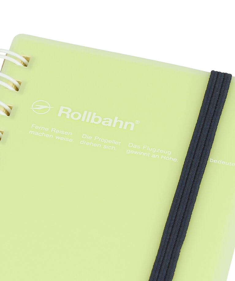 Rollbahn「ロルバーン ポケット付メモ クリア ミニ」|ステーショナリー|