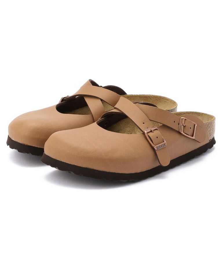 BIRKENSTOCK「【ビルケンシュトック】ローリー/ライトブラウン ビルコフロー/クロッグ レディース/ROWLEY」|サンダル|ライトブラウン
