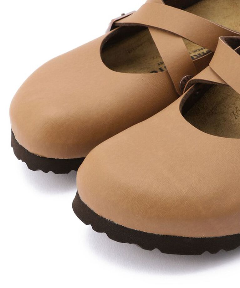 BIRKENSTOCK「【ビルケンシュトック】ローリー/ライトブラウン ビルコフロー/クロッグ レディース/ROWLEY」|サンダル|