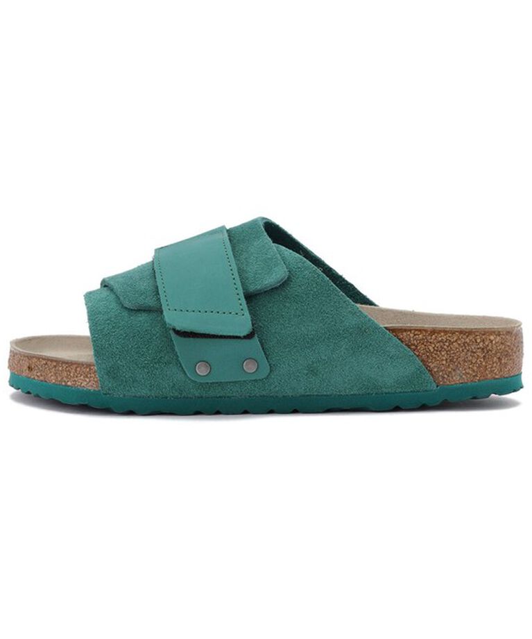 BIRKENSTOCK「【ビルケンシュトック】キョウト/ダークティール スエード/サンダル メンズ /KYOTO」|サンダル|