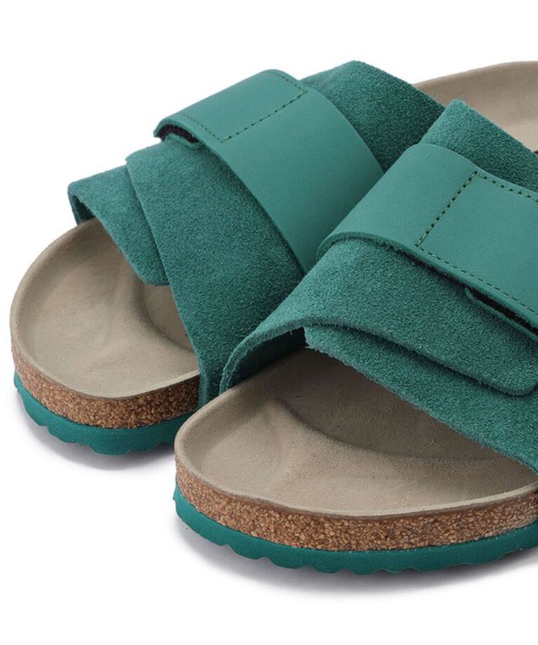 BIRKENSTOCK「【ビルケンシュトック】キョウト/ダークティール スエード/サンダル メンズ /KYOTO」|サンダル|
