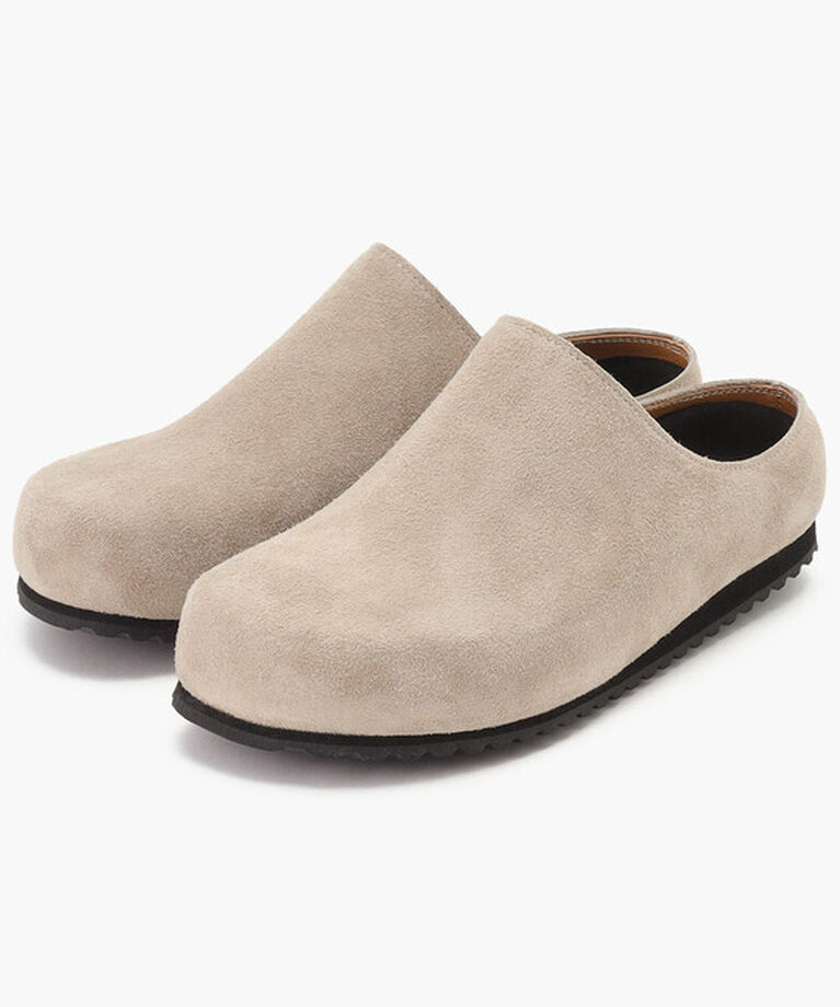 BENEXY「【ベネクシー】270 リラックス/トープ ベロアレザー/クロッグ メンズ レディース」|サンダル|トープ