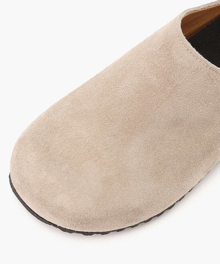 BENEXY「【ベネクシー】270 リラックス/トープ ベロアレザー/クロッグ メンズ レディース」|サンダル|