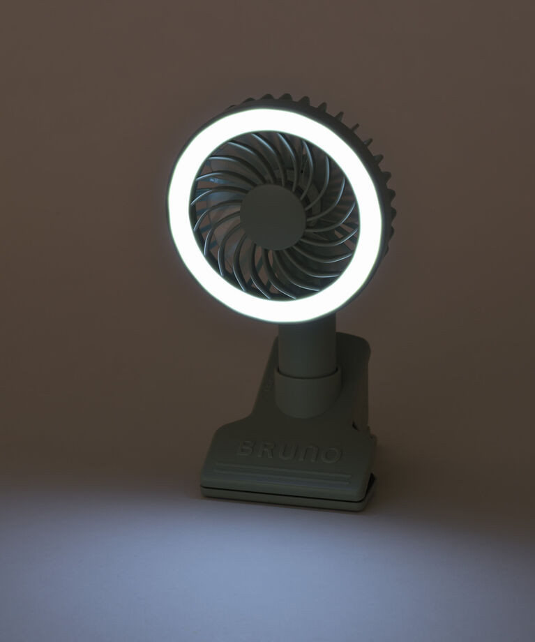 BRUNO「ポータブルクリップライトファン」|電化製品|