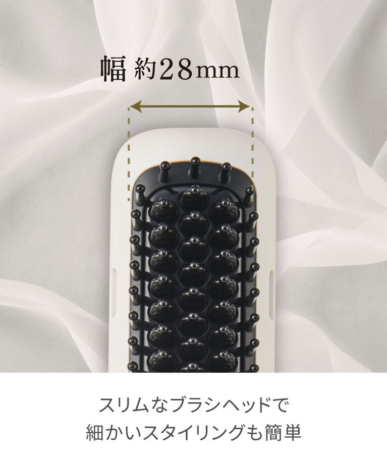 FESTINO「フェスティノ 充電式 スタイリング ヒーターブラシ」|ヘアスタイリング|