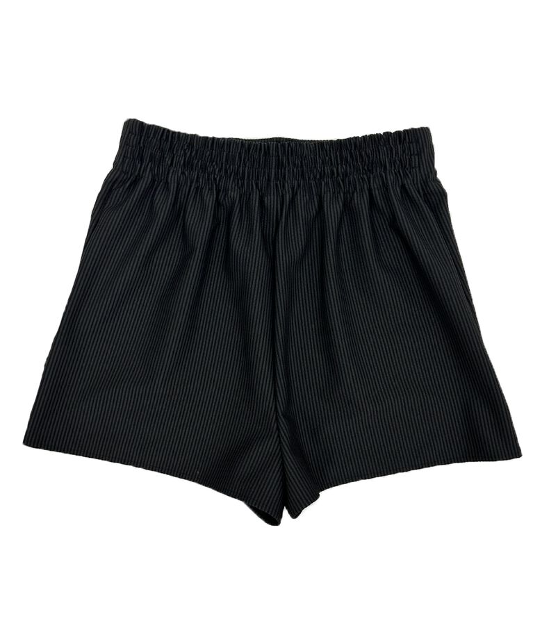 PEAK&PINE「無地ボタン付きAラインハイウエストショートパンツ」|その他|