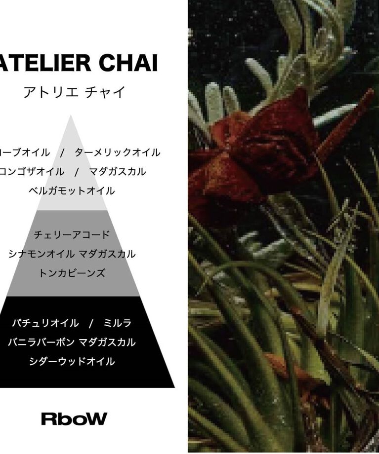 RboW「オードパルファム - ATELIER CHAI」|香水・フレグランス|