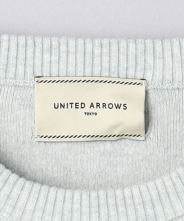 UNITED ARROWS「3D リボン クルーネック ニット」|ニット・セーター|