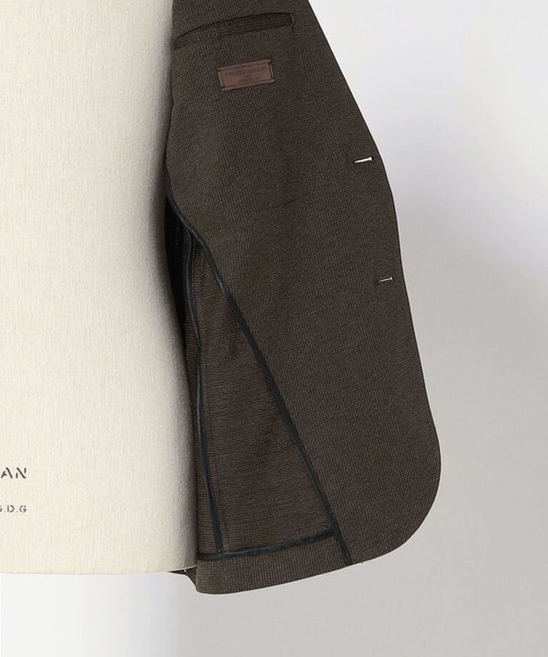 UNITED ARROWS「ハウンドトゥース ジャージ シングル 2ボタン  テーラードジャケット」|テーラードジャケット|